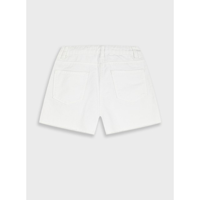 Jean shorts | Ecru