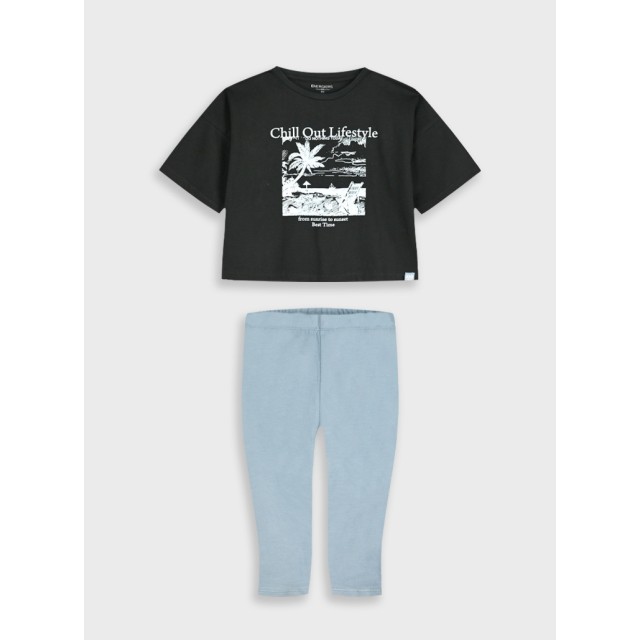 Set shirt with leggings | DUSTY CIEL