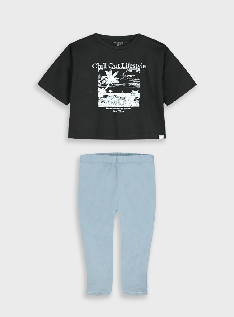 Set shirt with leggings | DUSTY CIEL