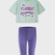 Set shirt with leggings | DUSTY LILAC