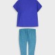 Set shirt with leggings | BLUE
