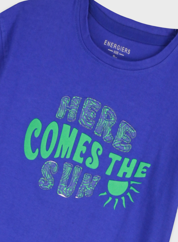 Set shirt with leggings | BLUE