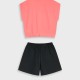 Set shirt with shorts | FLUO PINK