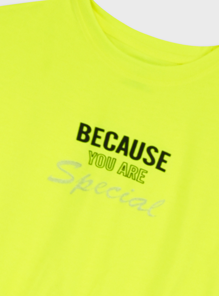 Set shirt with shorts | NEON GREEN