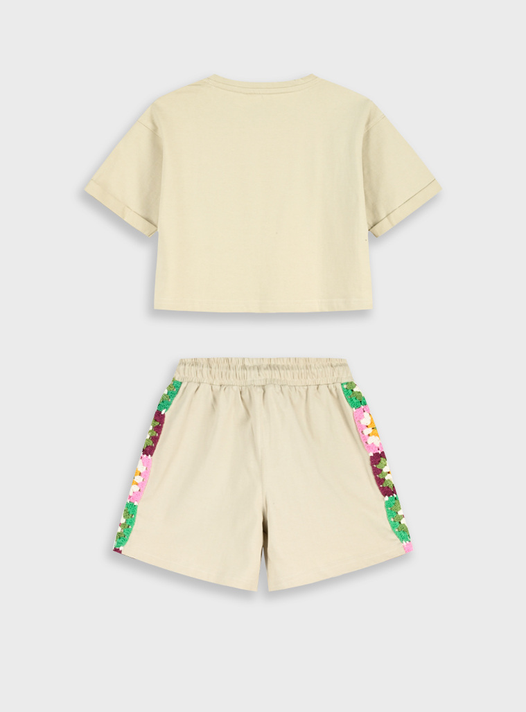 Σετ μπλούζα με σορτς | ΒΑΝΙΛΙΑ