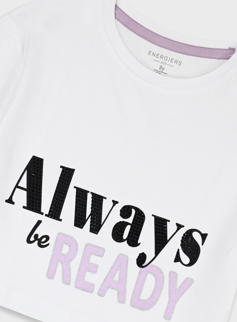 Set shirt with shorts | BLACK