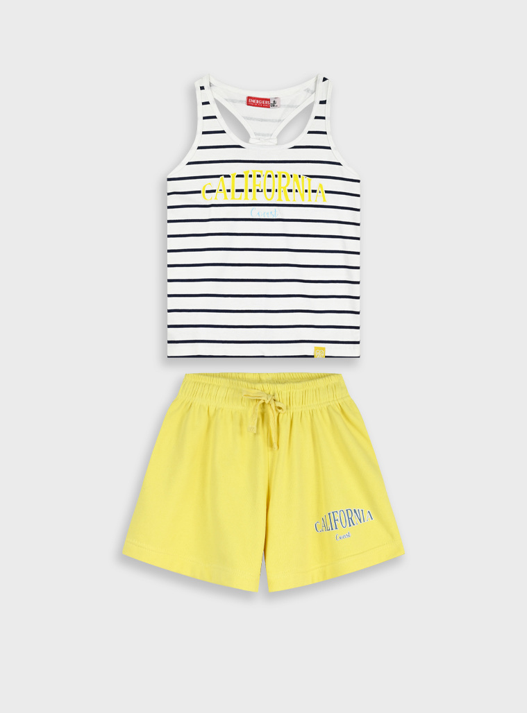 Set shirt with shorts | GINGER