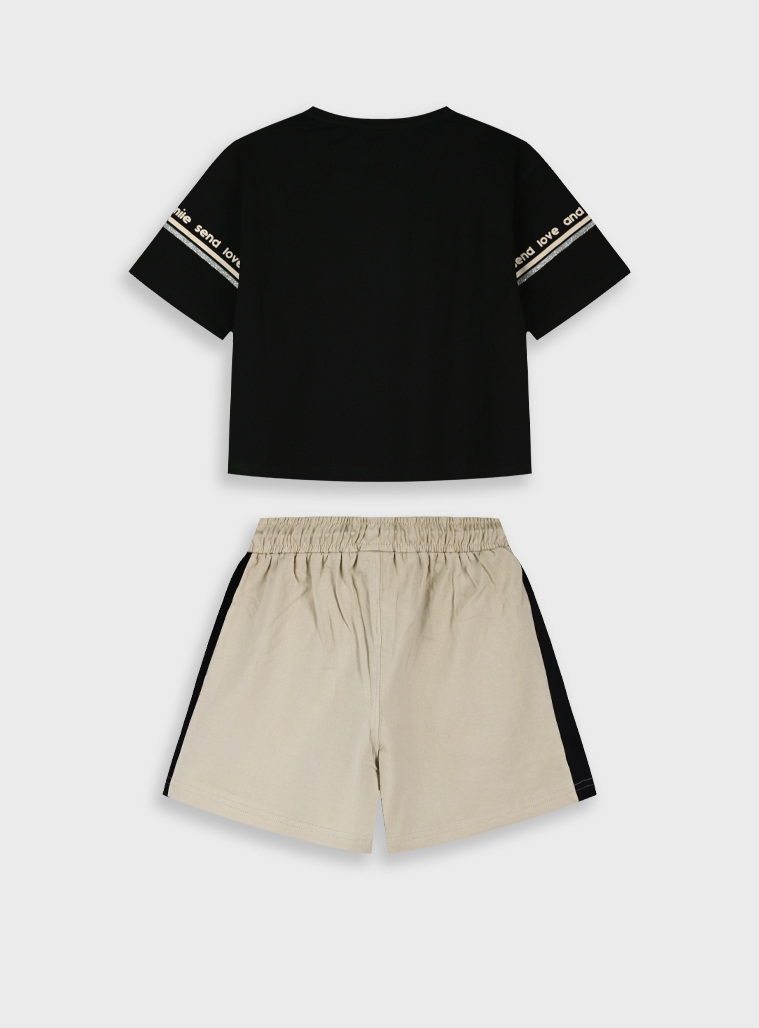 Σετ μπλούζα με σορτς | ΒΑΝΙΛΙΑ