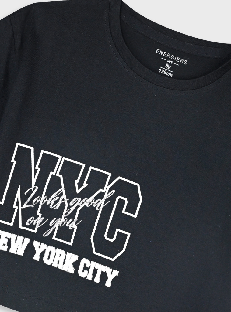 Σετ μπλούζα με σορτς | ΜΑΥΡΟ