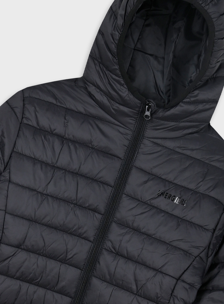 Unisex puffer τζάκετ | ΜΑΥΡΟ