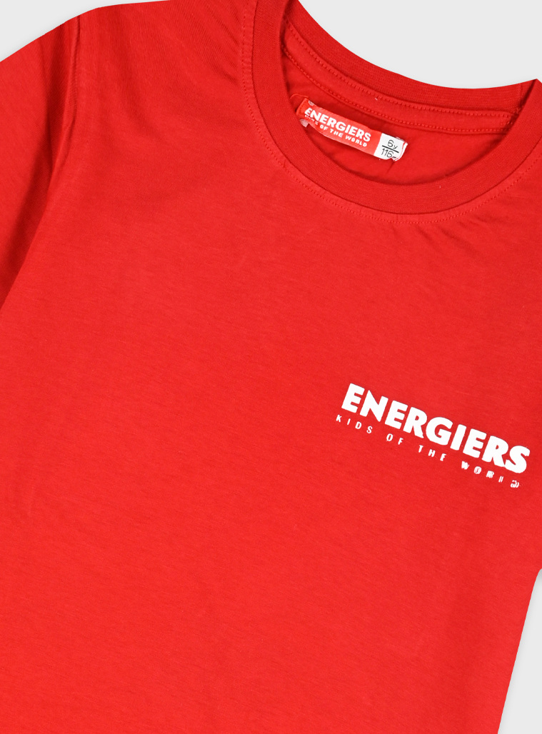 Energiers κοντομάνικο | ΚΟΚΚΙΝΟ