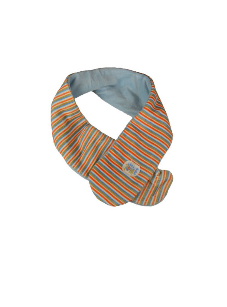 Κασκόλ βρεφικό με τύπωμα ριγέ | ΤΥΠΟΣ