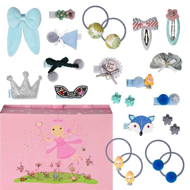 Various hair accessories | Azzurro cielo