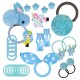 Various hair accessories | SKY BLUE