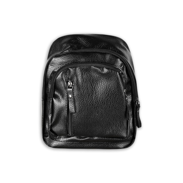 Δερμάτινο backpack | ΜΑΥΡΟ