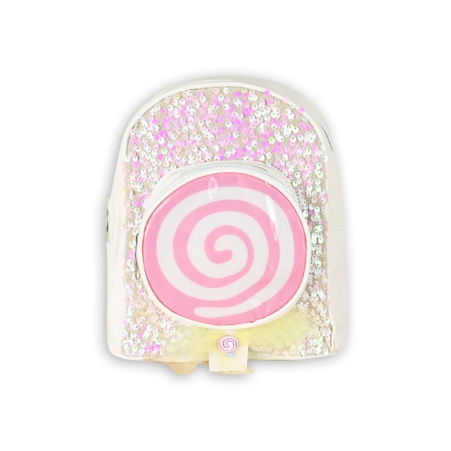 Backpack με παγιέτες | ΛΕΥΚΟ