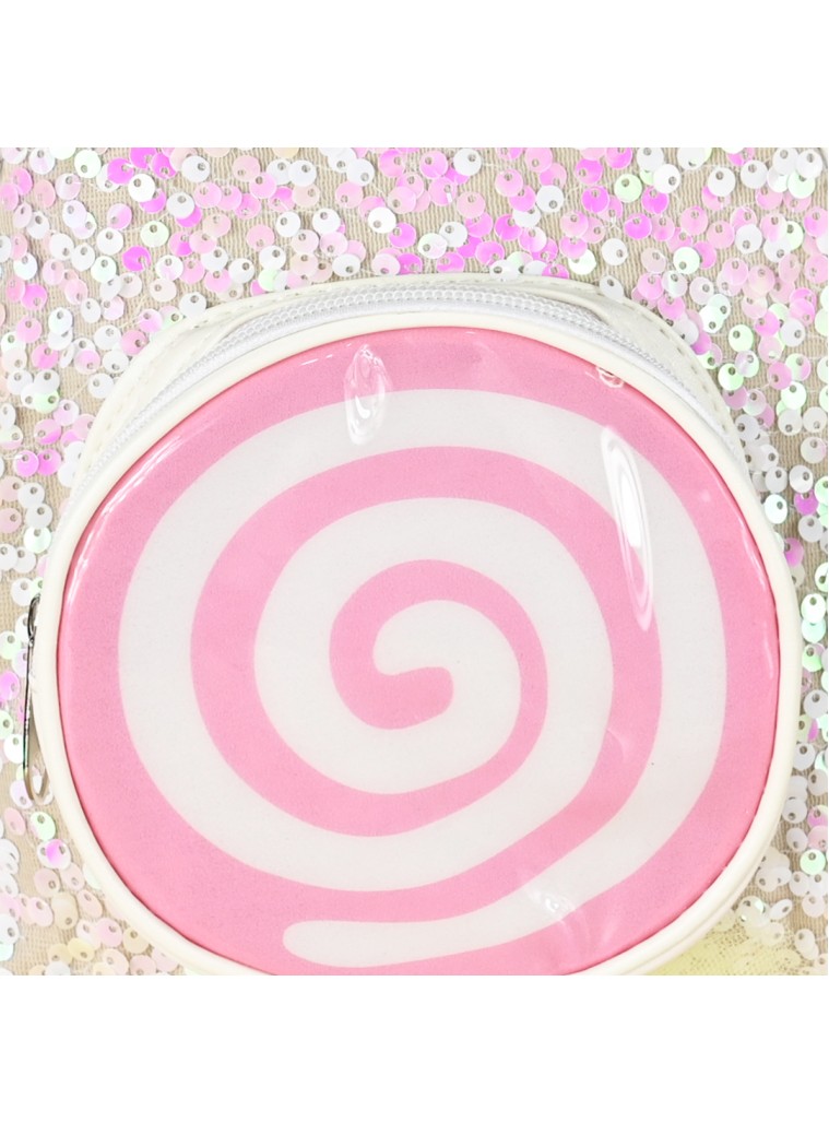 Backpack με παγιέτες | ΛΕΥΚΟ