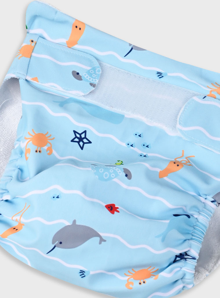 Swim diaper for baby boys | ALL OVER PRINT