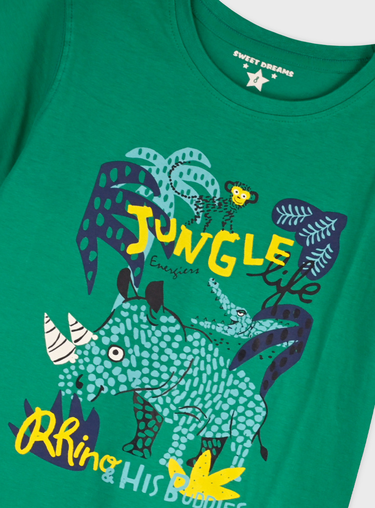 Pyjama set | PARROT GREEN