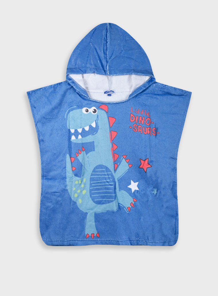 Poncho beach towel | Blu