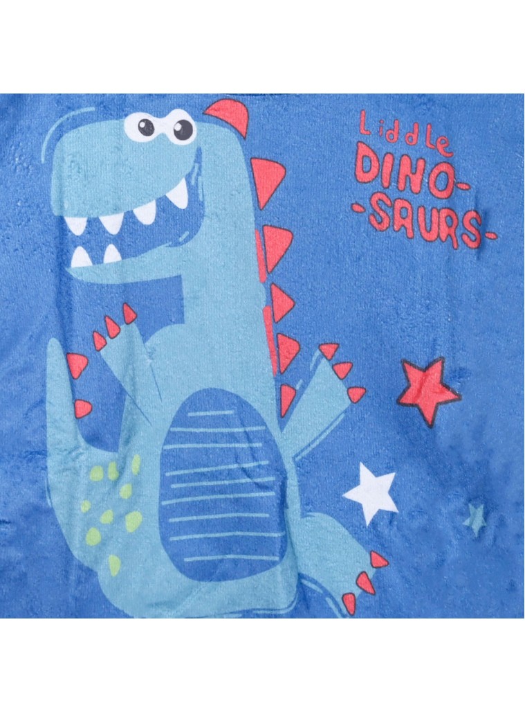 Boy΄s beach poncho towel with hood | BLUE
