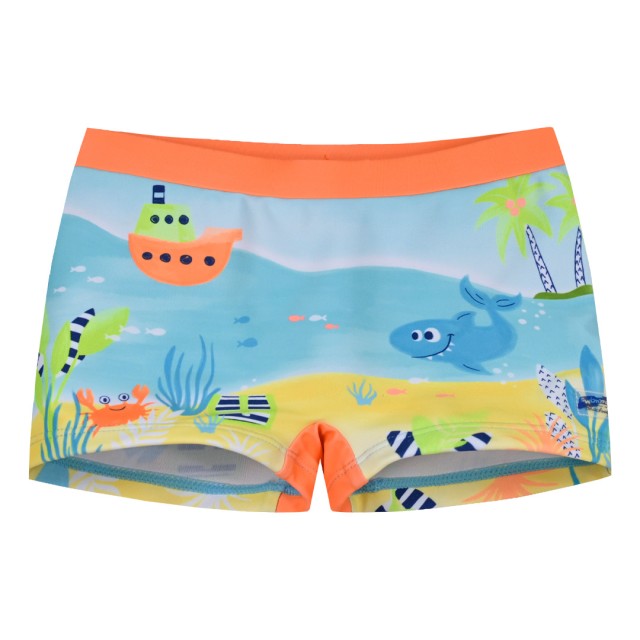 Παιδικό μαγιό boxer εμπριμέ για αγόρι | ΕΜΠΡΙΜΕ