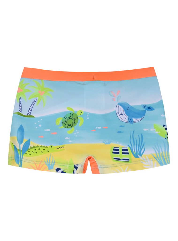 Παιδικό μαγιό boxer εμπριμέ για αγόρι | ΕΜΠΡΙΜΕ