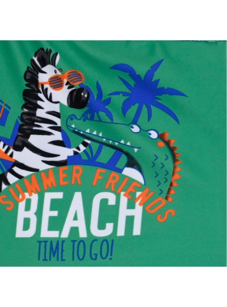 Boy΄s printed swim briefs | GREEN