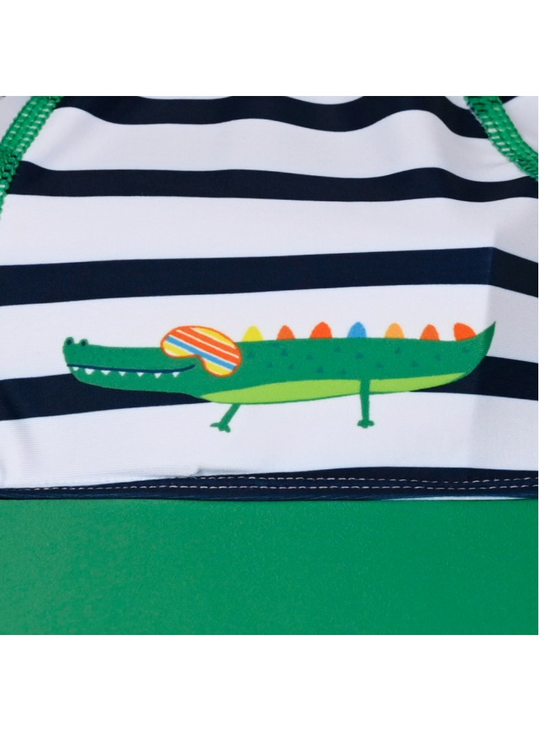 Boy΄s swim hat with UV protection | GREEN