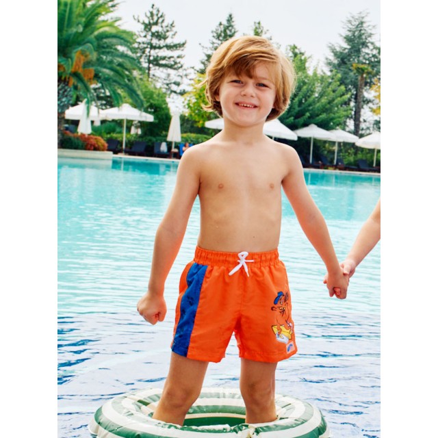 Bathing suit for boys | ORANGE