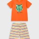 Pyjama set with print for boys | Stampa all over