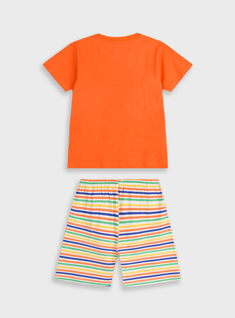 Pyjama set with print for boys | Stampa all over