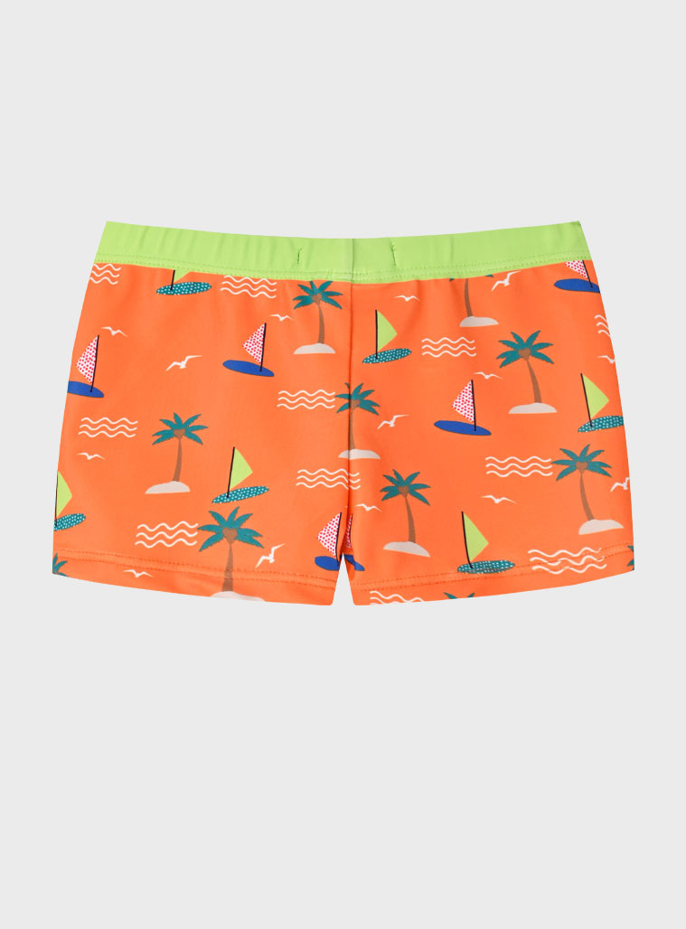 Bathing suit for boys | ORANGE