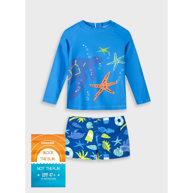 UV bathing suit for boys | ALL OVER PRINT
