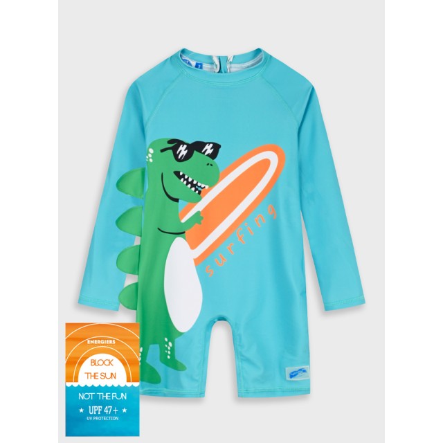 UV bathing suit | TURQUOISE