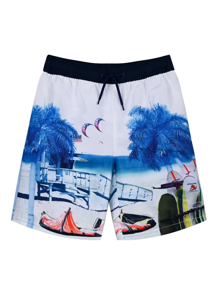 Boy΄s printed swim bermuda | ALL OVER PRINT