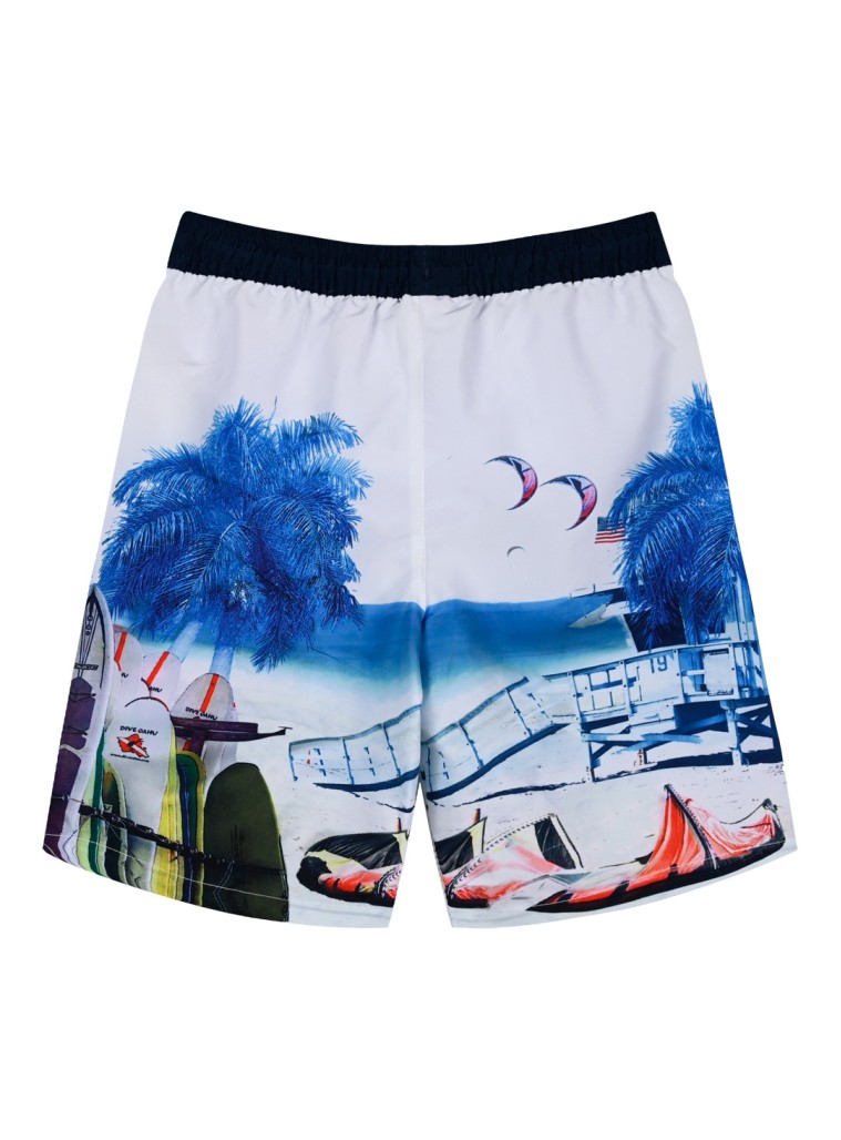 Boy΄s printed swim bermuda | ALL OVER PRINT