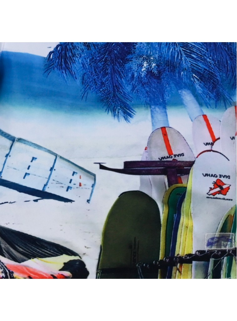 Boy΄s printed swim bermuda | ALL OVER PRINT