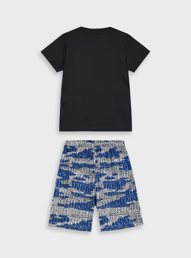 Παιδική πιτζάμα 2 τεμάχια με τύπωμα για αγόρι | ΕΜΠΡΙΜΕ