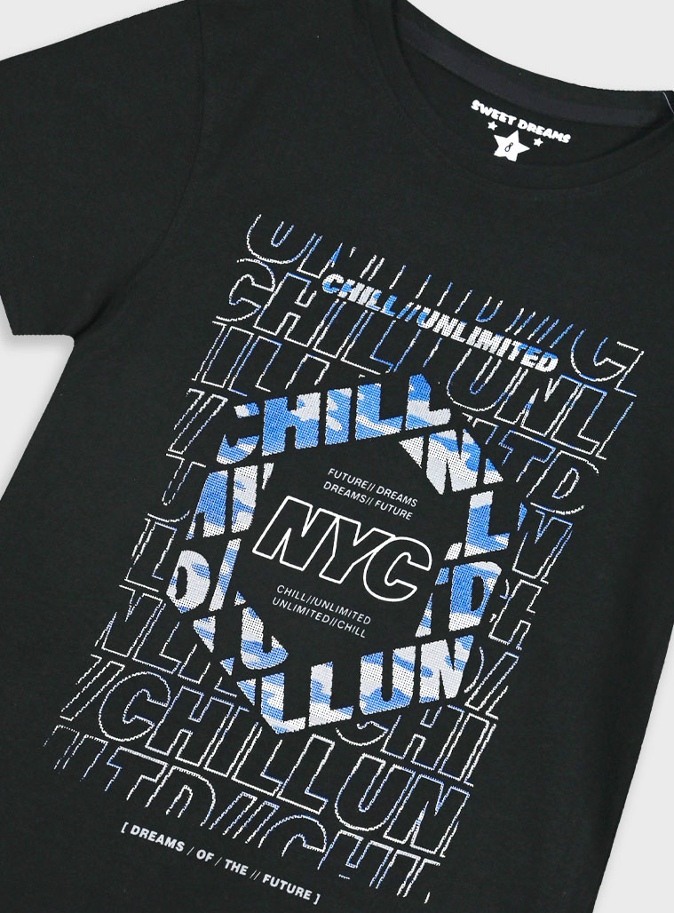 Παιδική πιτζάμα 2 τεμάχια με τύπωμα για αγόρι | ΕΜΠΡΙΜΕ