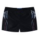 Boy΄s swim briefs with print on the sides | BLACK