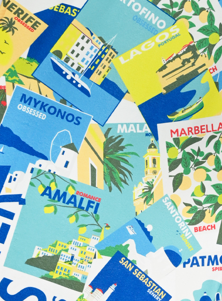 Beach towel | ALL OVER PRINT