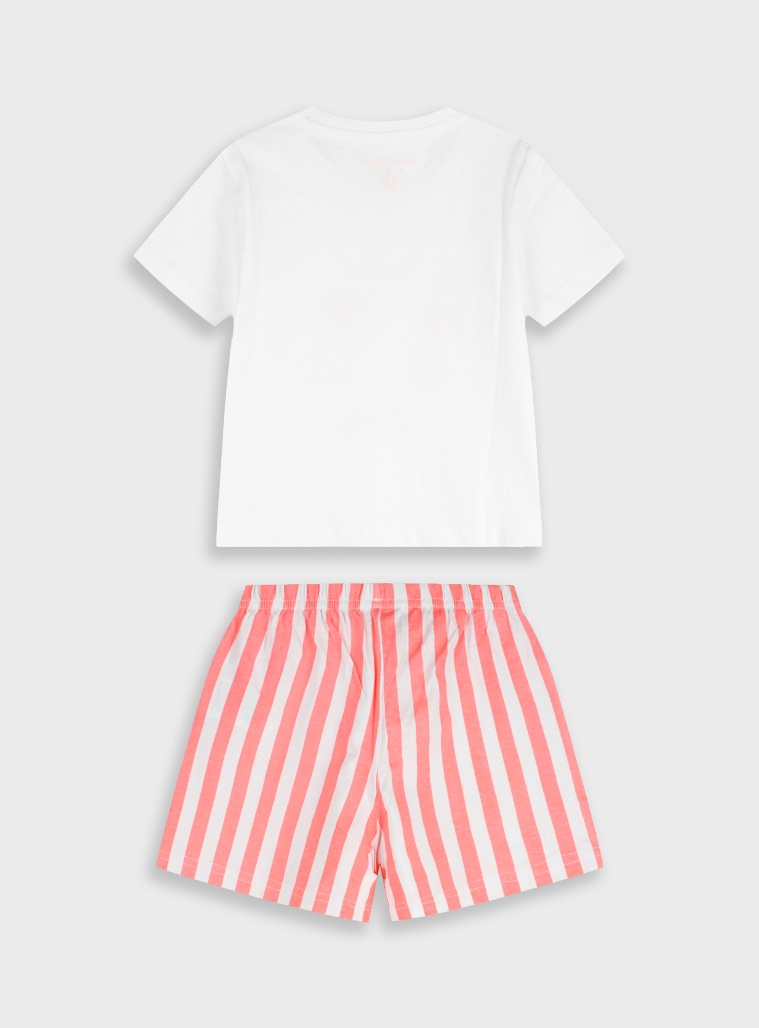 Pyjama set | STRIPPED PRINT