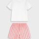Pyjama set | STRIPPED PRINT