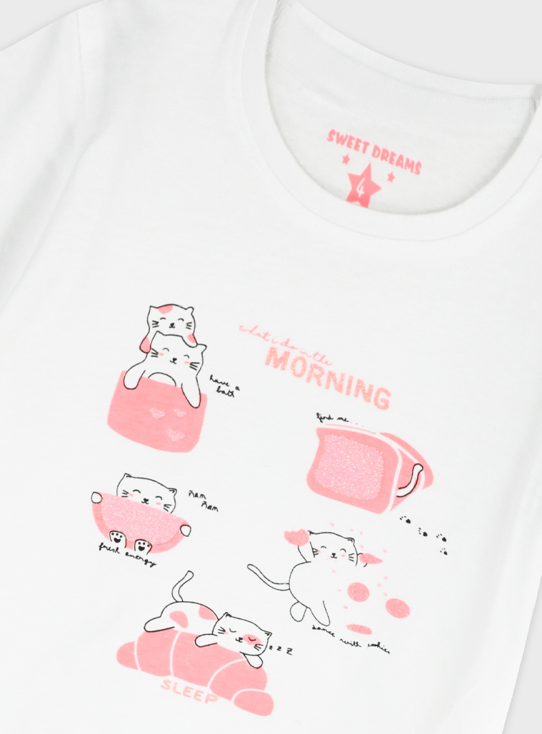 Pyjama set | STRIPPED PRINT