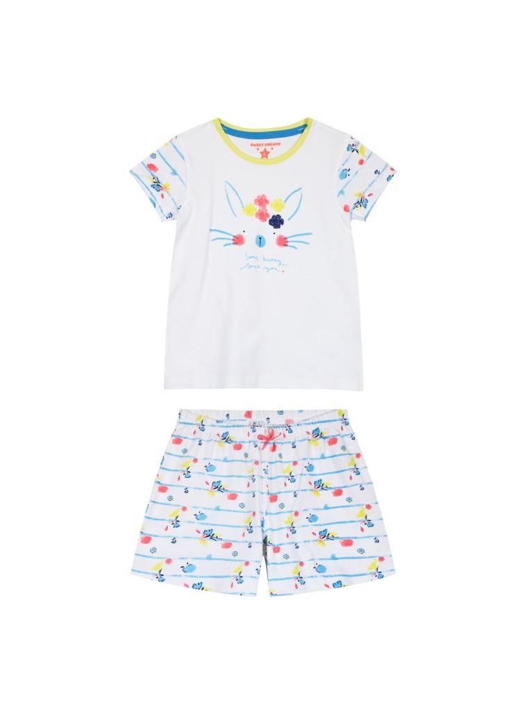 Girl΄s 2 piece pyjama set with print | Stampa all over