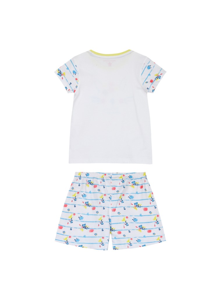 Girl΄s 2 piece pyjama set with print | Stampa all over
