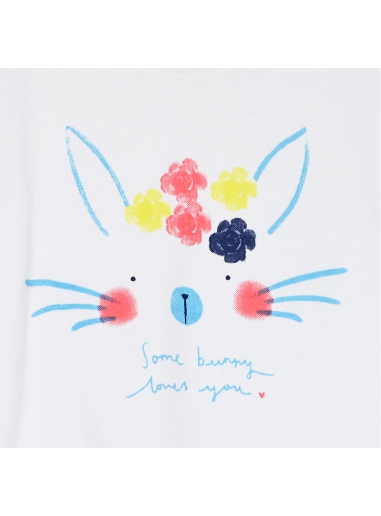 Girl΄s 2 piece pyjama set with print | Stampa all over