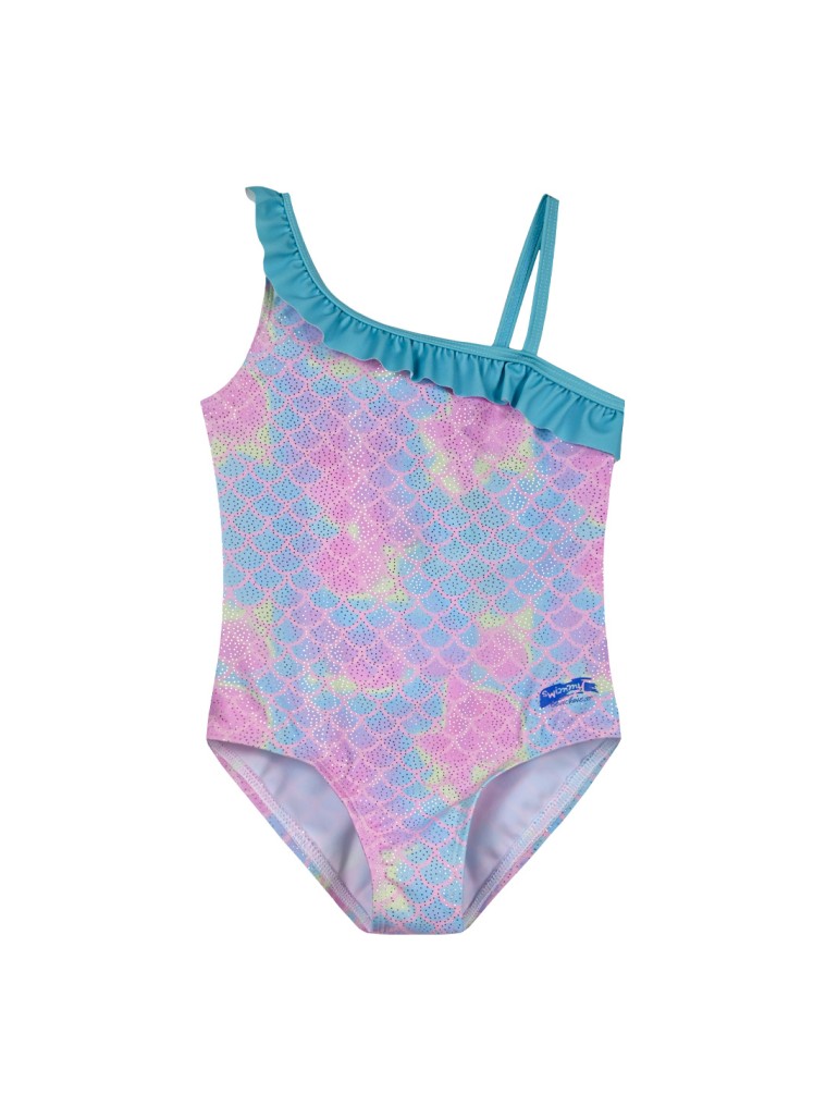 Girl΄s one piece mermaid swim suit | ALL OVER PRINT