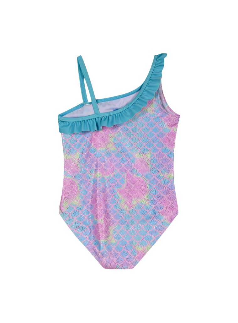 Girl΄s one piece mermaid swim suit | ALL OVER PRINT